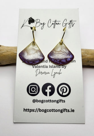 Painted Drop Earrings