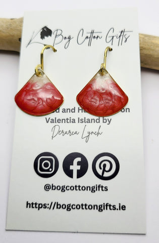 Painted Drop Earrings
