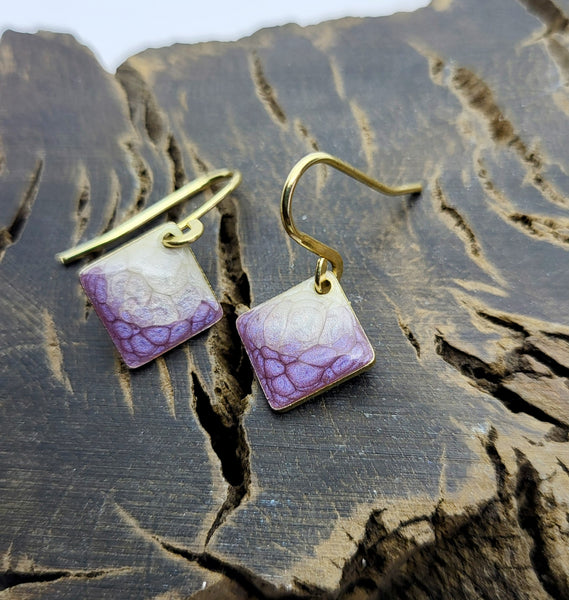 Painted Drop Earrings